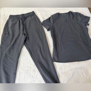 Mandala Gray Scrub Set